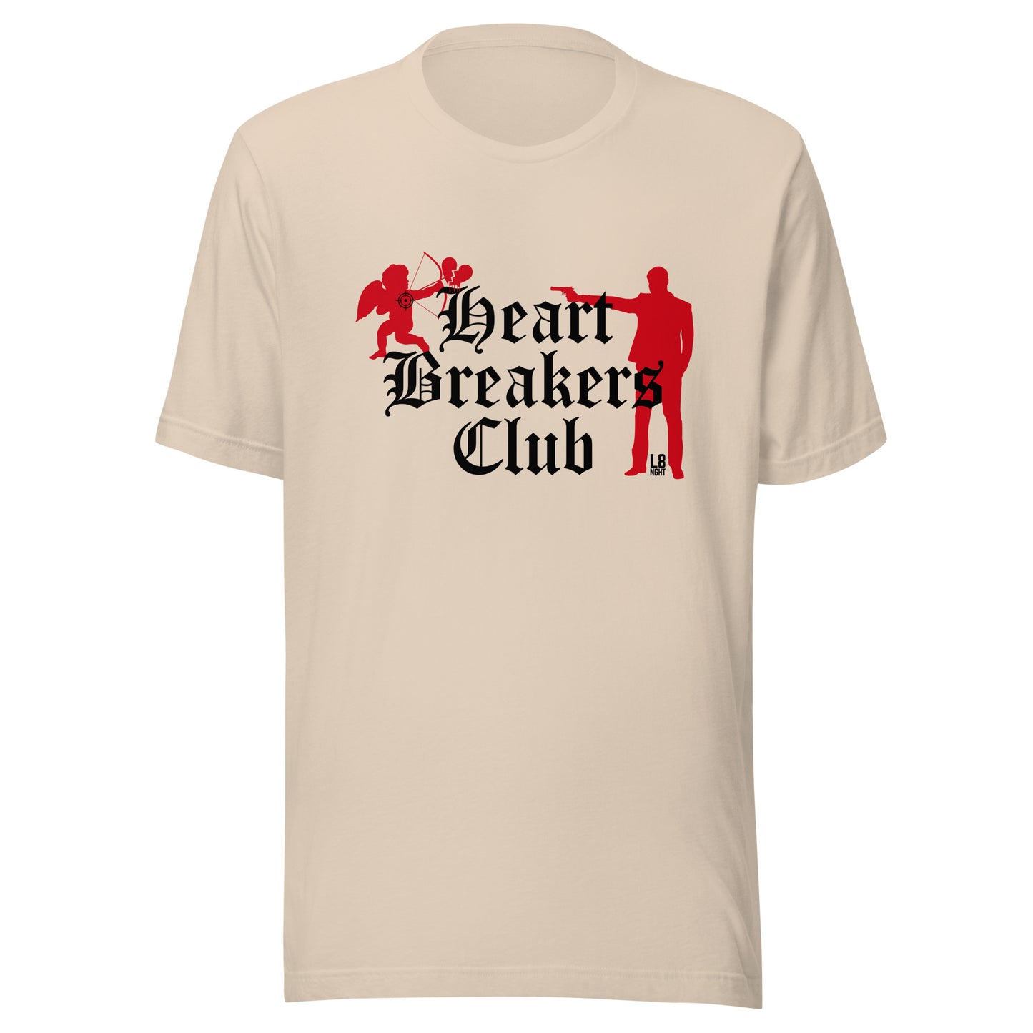 Cupid's Heart Breakers Club Unisex t-shirt