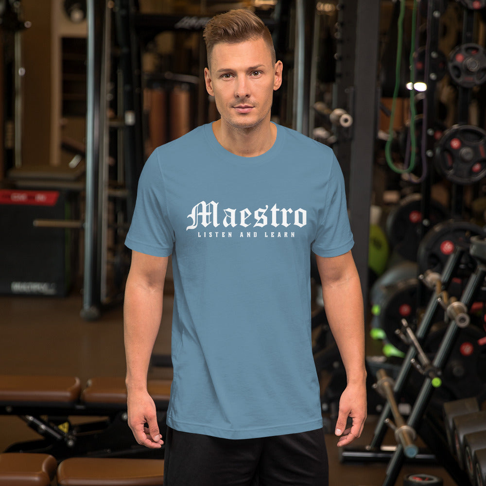 Maestro - Listen and Learn Unisex t-shirt