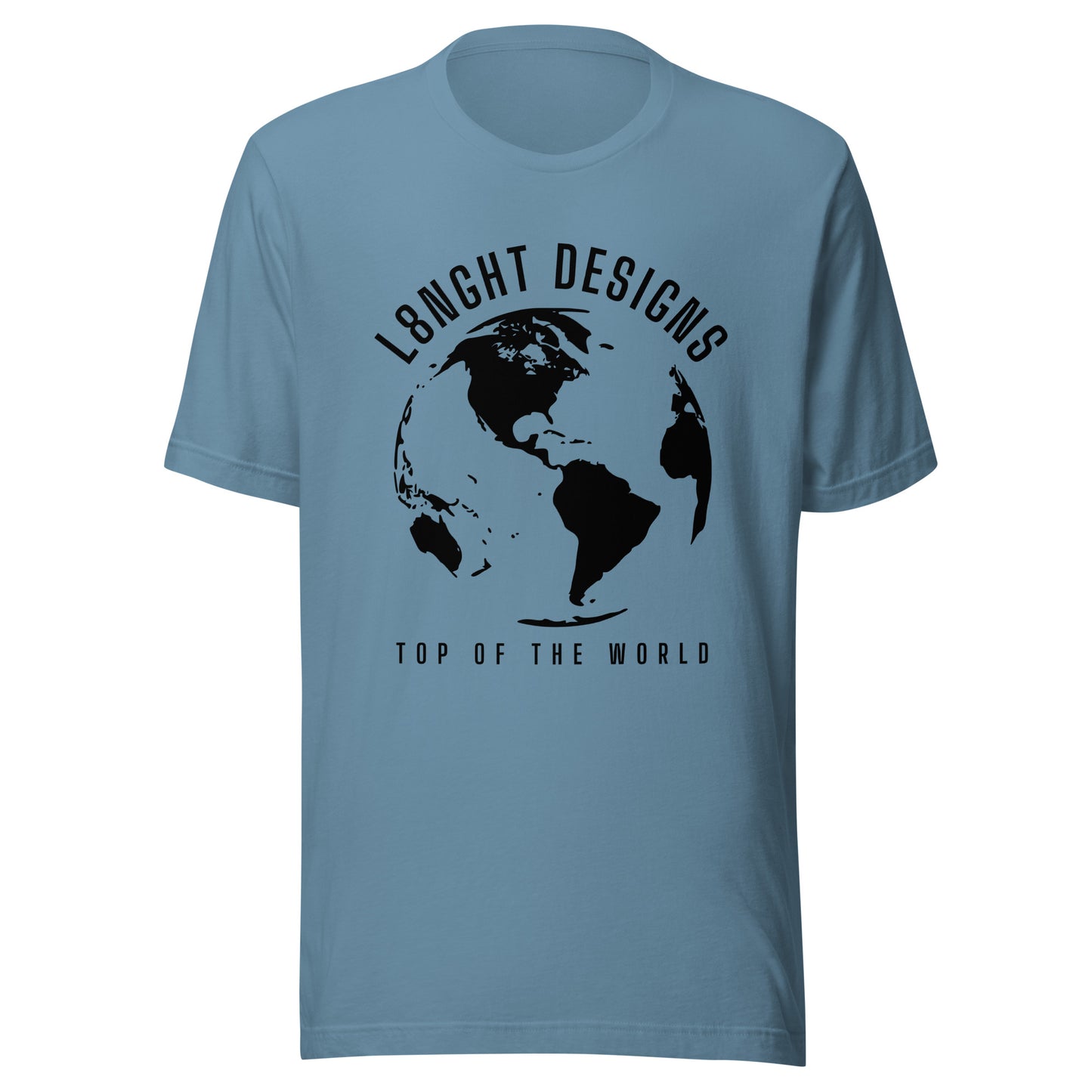L8NGHT Designs Top of the World Unisex t-shirt
