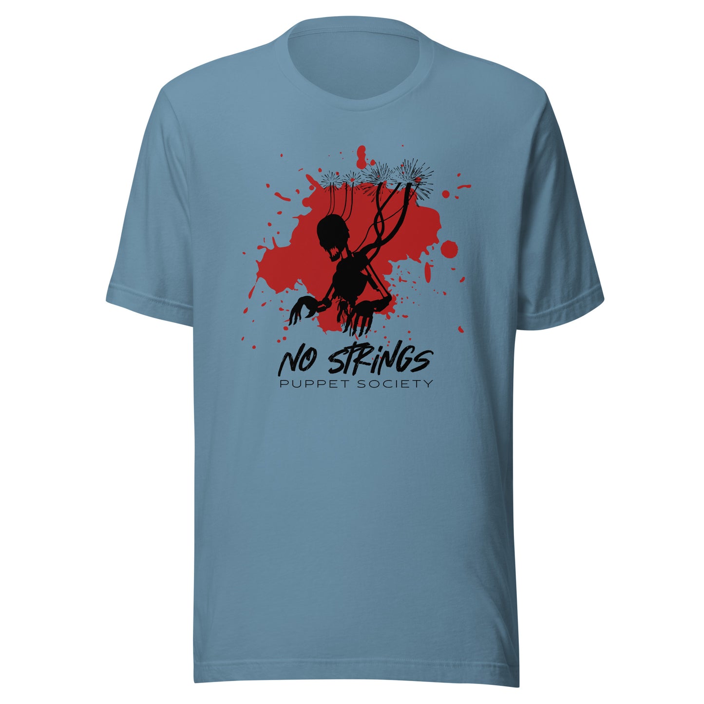 NO STRINGS - Puppet Society Unisex t-shirt