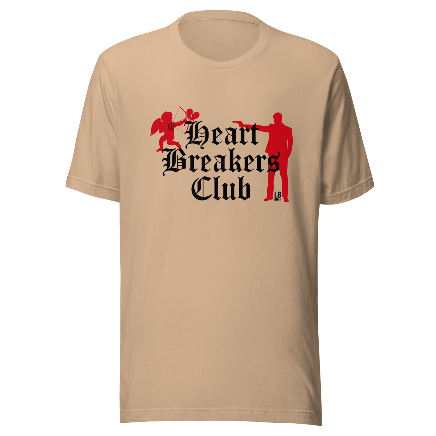 Cupid's Heart Breakers Club Unisex t-shirt