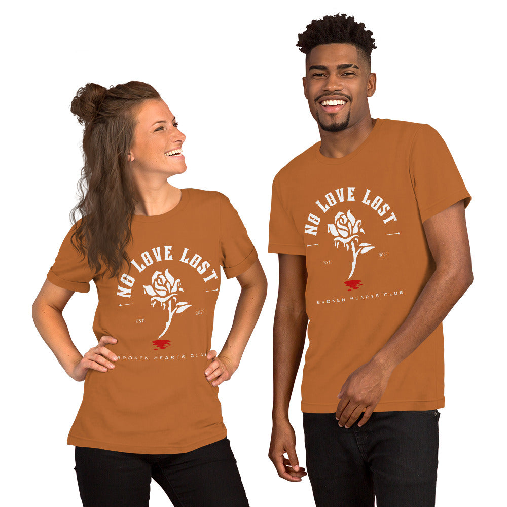NO LOVE LOST - Broken Hearts Club Unisex t-shirt