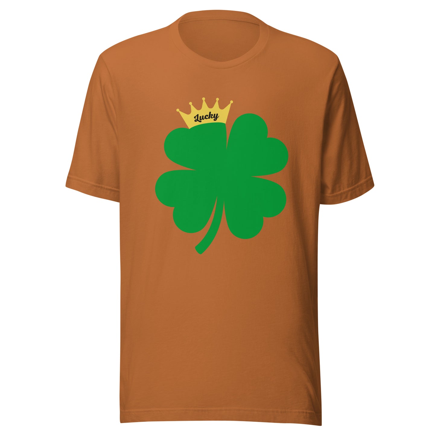 Lucky Crown Clover Unisex t-shirt