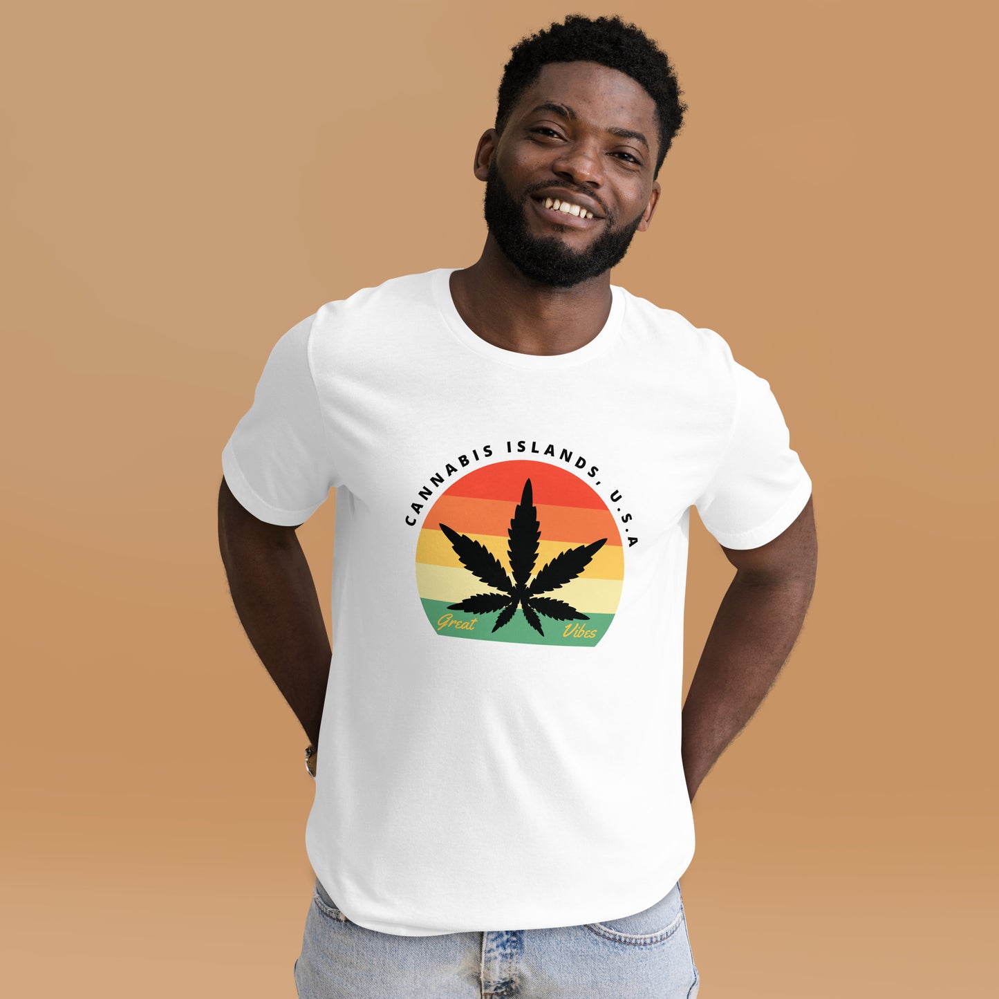 Cannabis Islands 420 Weed Unisex t-shirt
