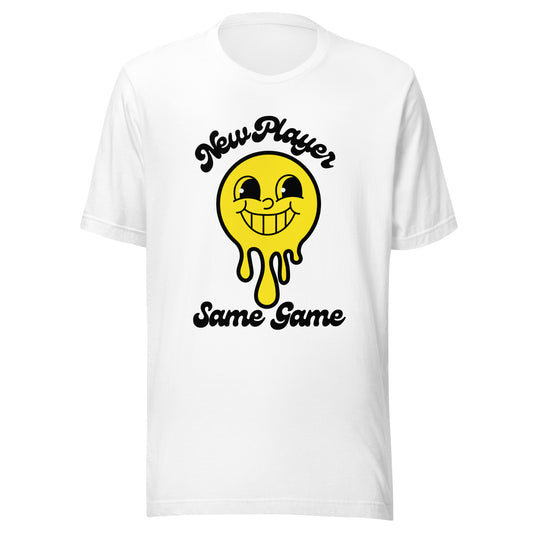 Smiley - New Player Same Game Unisex t-shirt
