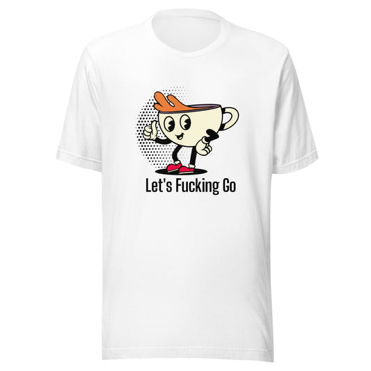 L-F-G let's fucking go coffee lover Unisex t-shirt