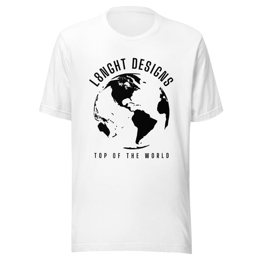 L8NGHT Designs Top of the World Unisex t-shirt