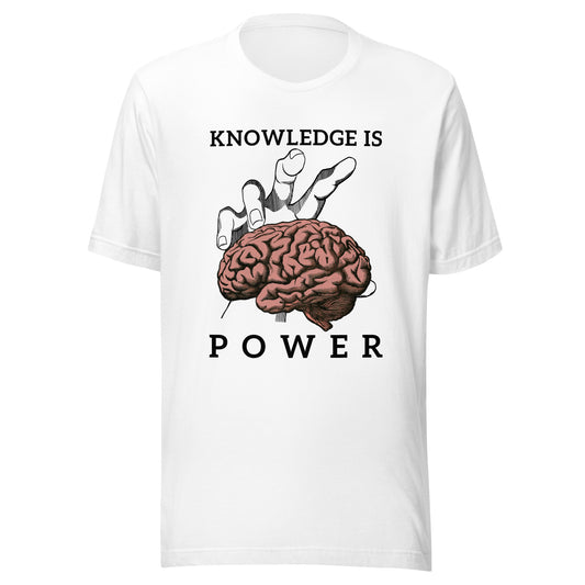 Knowledge is POWER Unisex t-shirt