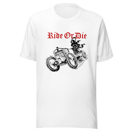 Ride or Die reaper Unisex t-shirt