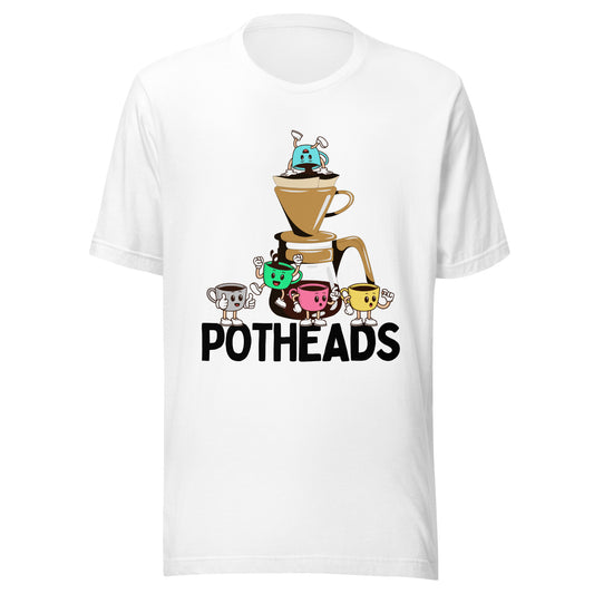 Coffee POTHEADS Unisex t-shirt