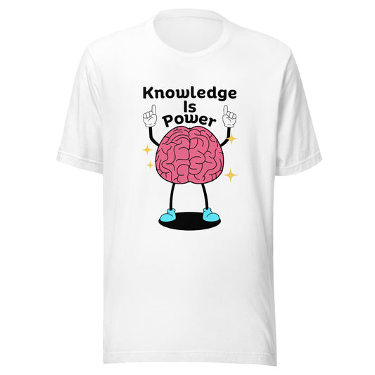 Knowledge is POWER Unisex t-shirt