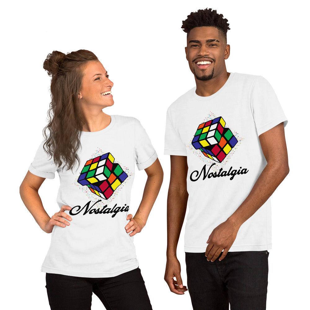Nostalgia Rubik's Cube Unisex t-shirt
