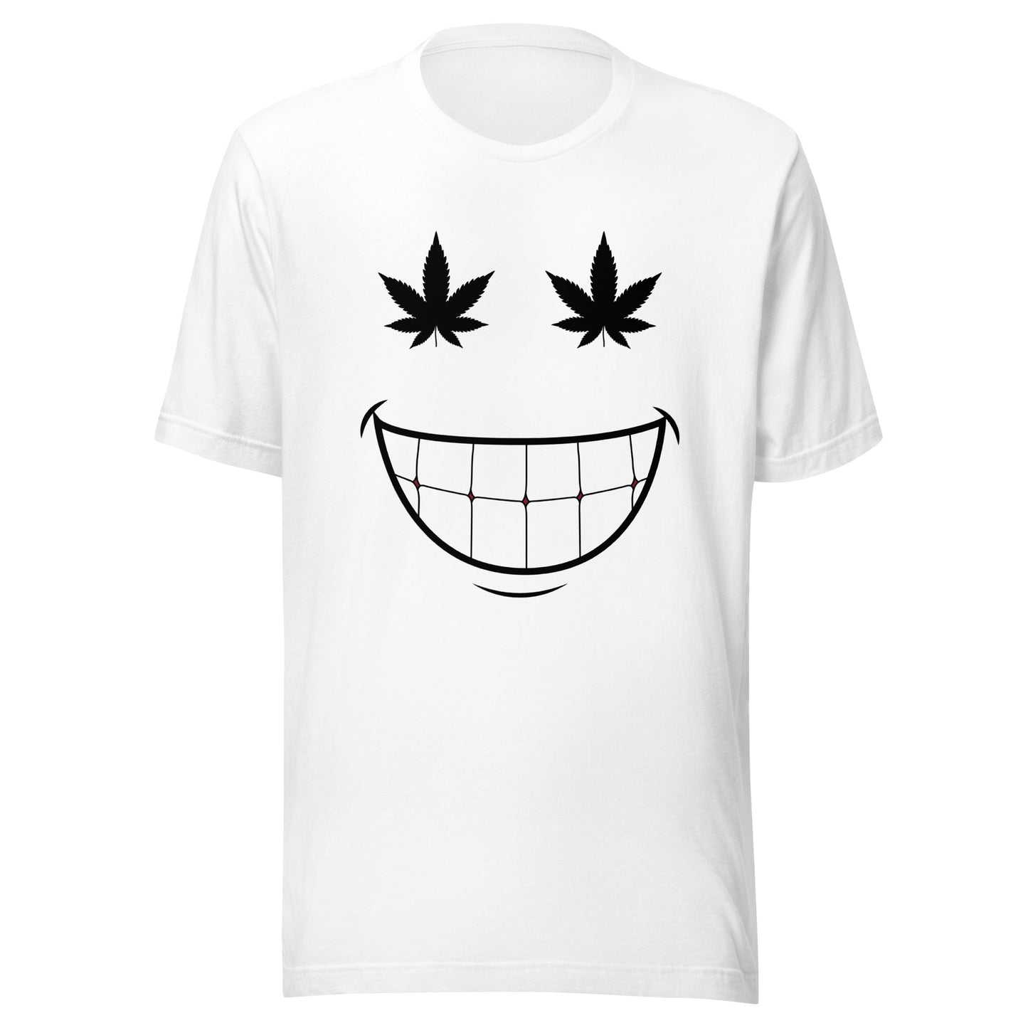 Cannabis Weed Smiley Face Unisex t-shirt