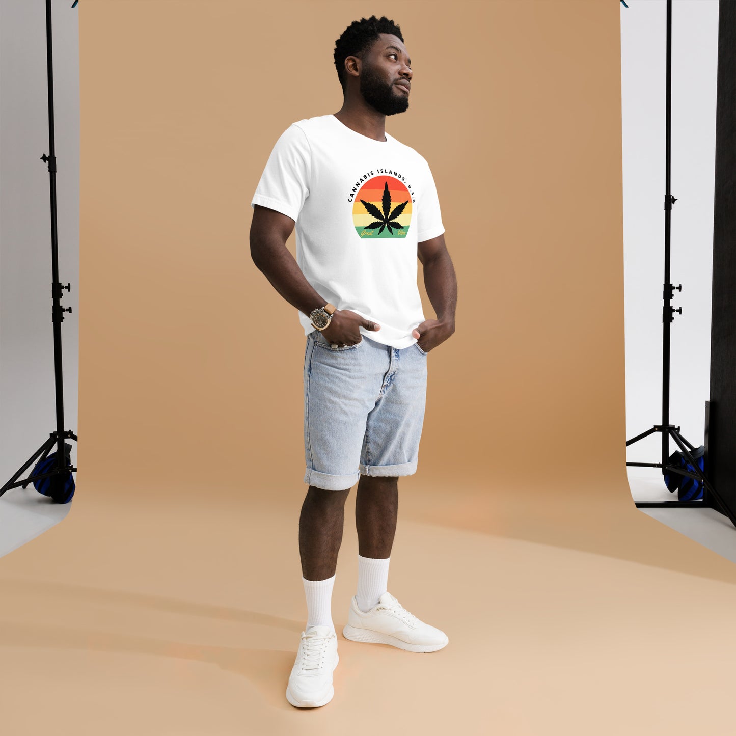 Cannabis Islands 420 Weed Unisex t-shirt
