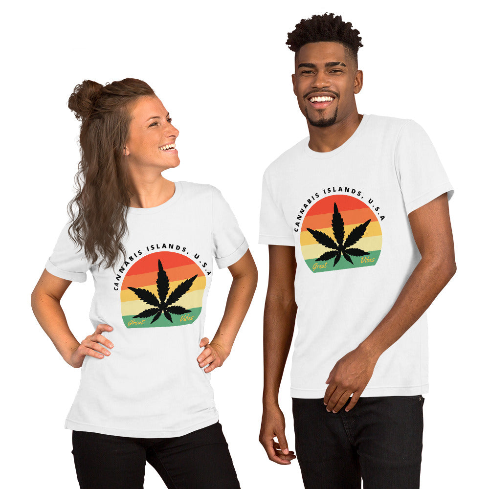 Cannabis Islands 420 Weed Unisex t-shirt