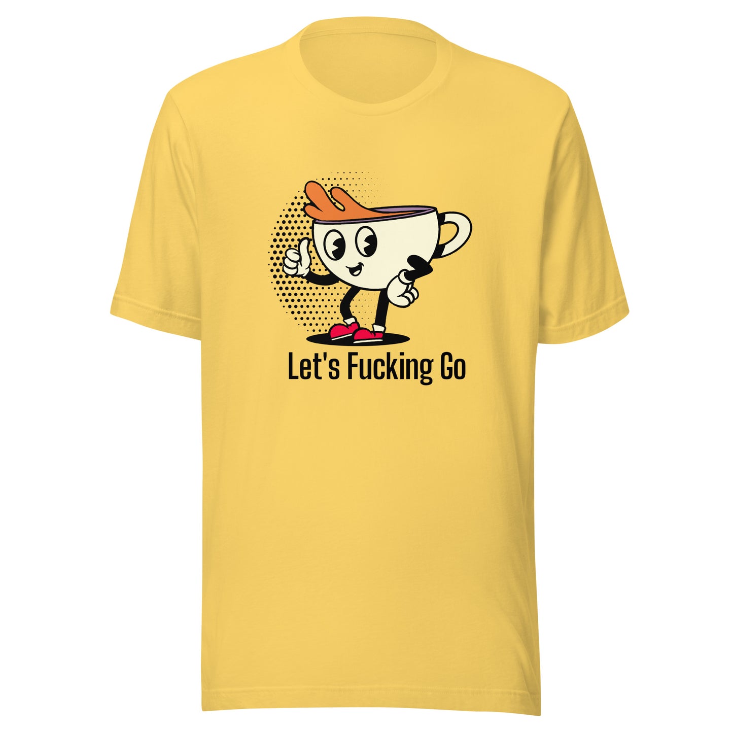 L-F-G let's fucking go coffee lover Unisex t-shirt