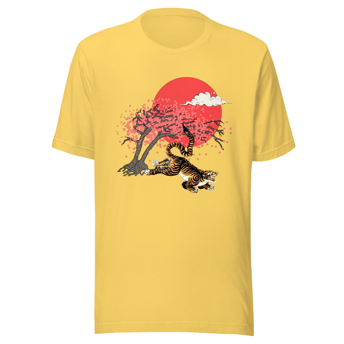Cherry Blossom Tiger Unisex t-shirt