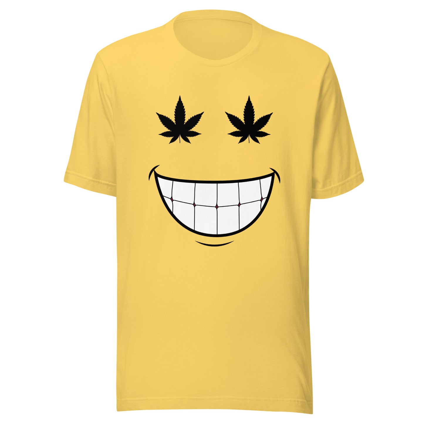 Cannabis Weed Smiley Face Unisex t-shirt