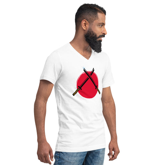 Way of the Warrior Unisex Short Sleeve V-Neck T-Shirt