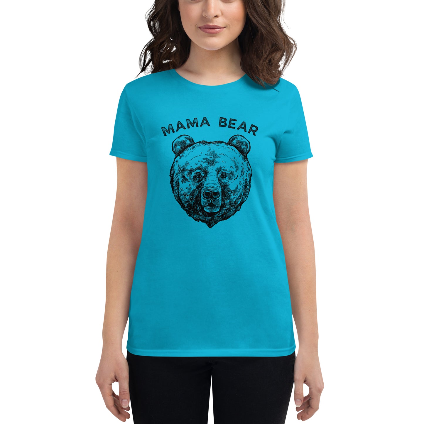 MAMA BEAR Women's short sleeve t-shirt