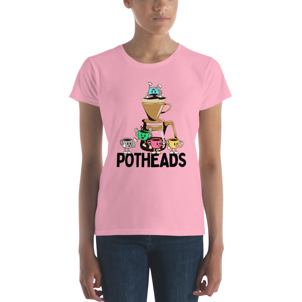 Coffee POTHEADS Women's short sleeve t-shirt
