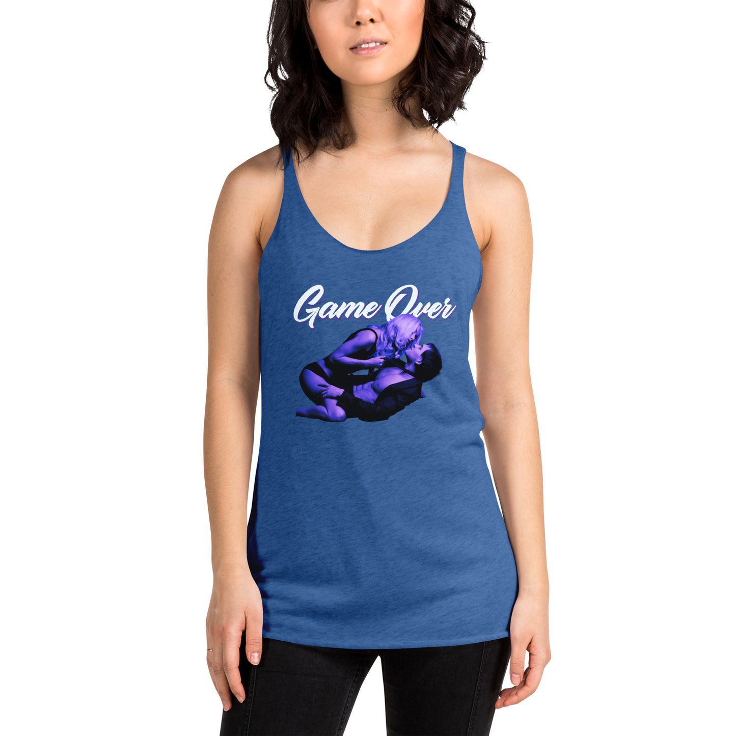 Game Over Sexy Women's Racerback Tank