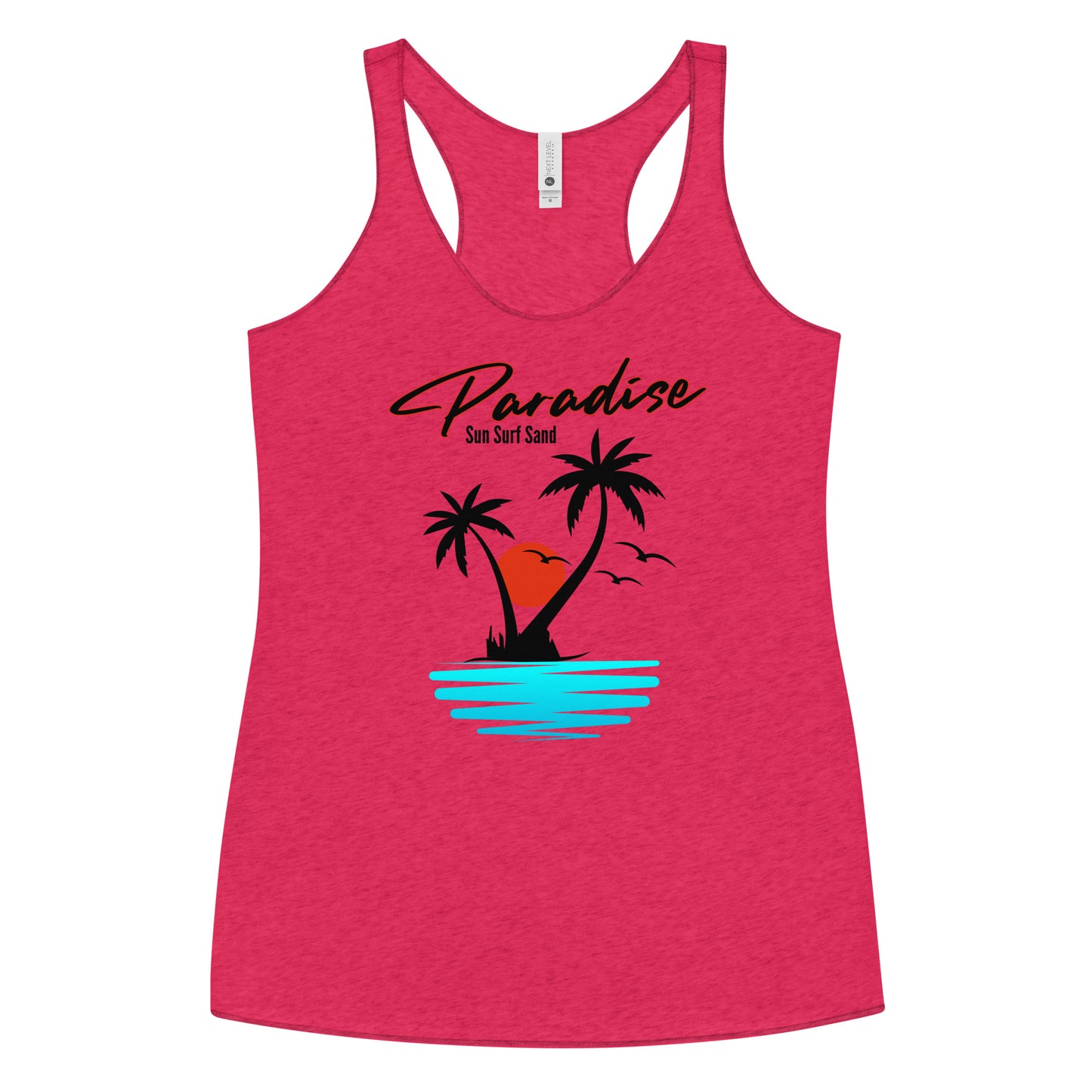 Paradise Beach Women's Racerback Tank