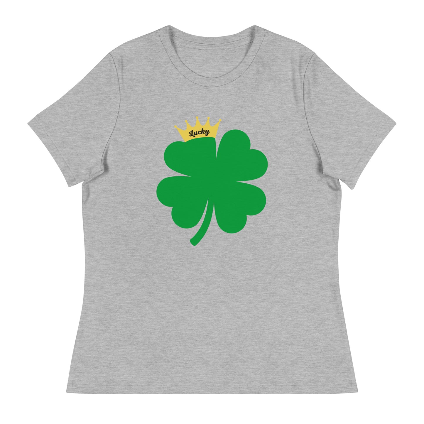 Lucky Crown Clover Women's Relaxed T-Shirt