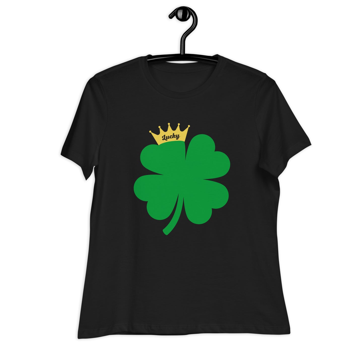 Lucky Crown Clover Women's Relaxed T-Shirt