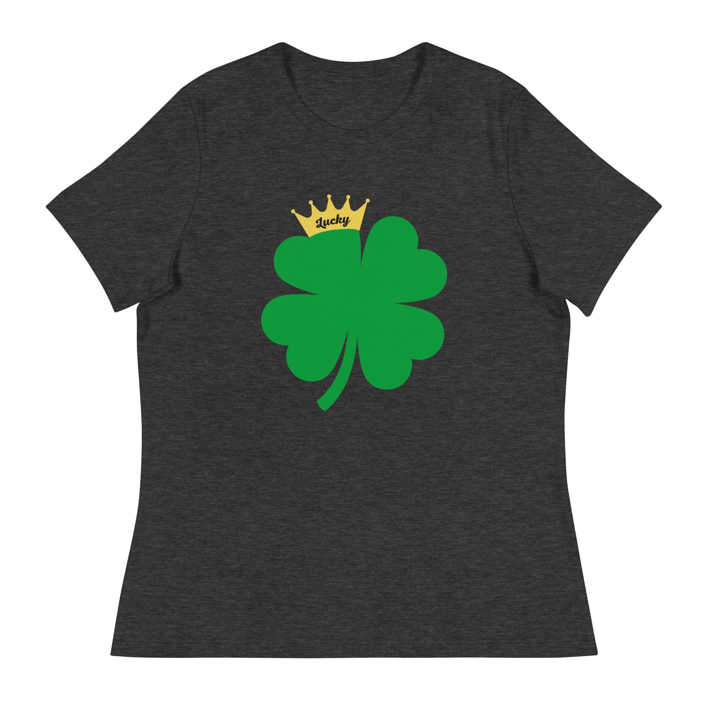 Lucky Crown Clover Women's Relaxed T-Shirt