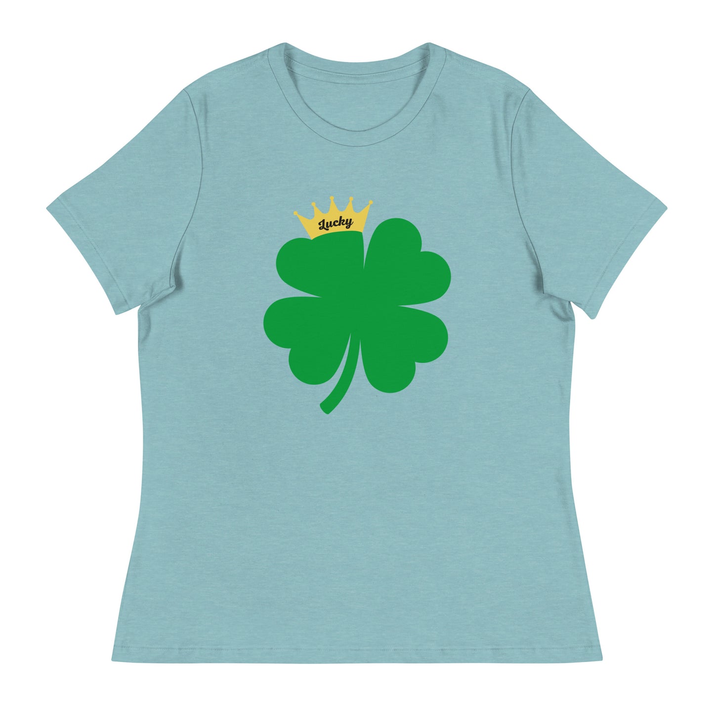 Lucky Crown Clover Women's Relaxed T-Shirt