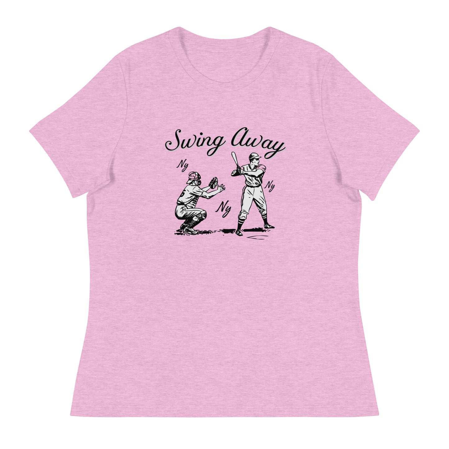 Swing Away NY NY Women's Relaxed T-Shirt