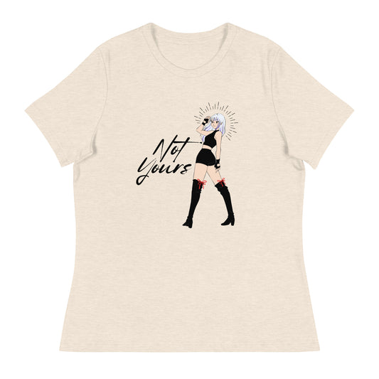 NOT Yours japanese anime Women's Relaxed T-Shirt