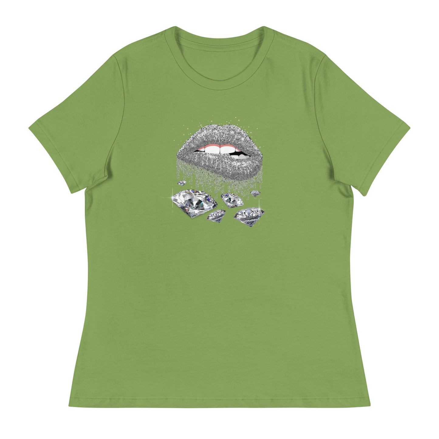 Diamond Lips Women's Relaxed T-Shirt