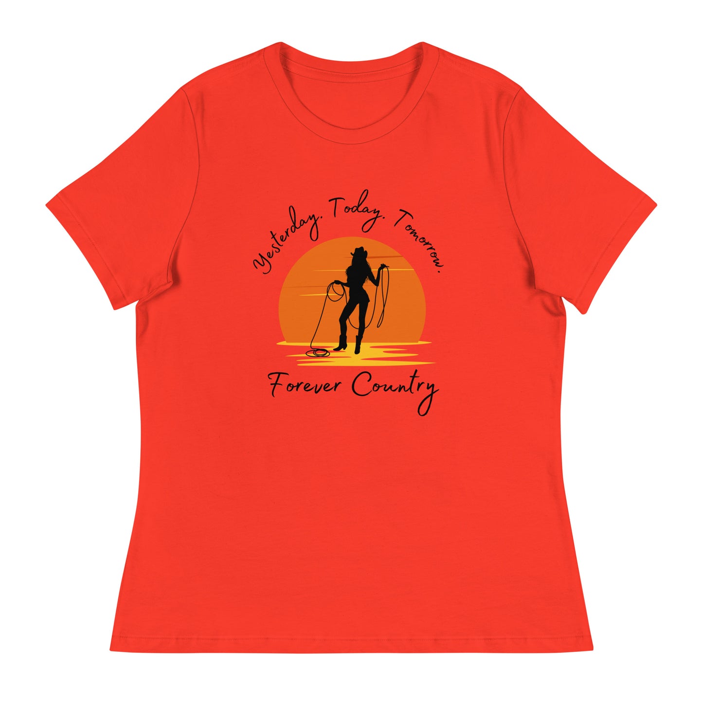 Forever Country - Cowgirl Up Women's Relaxed T-Shirt