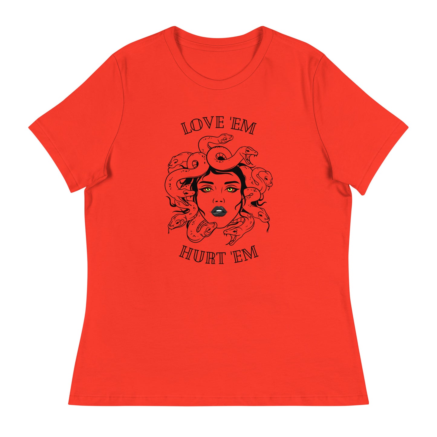 Medusa - Love 'em Hurt 'em Women's Relaxed T-Shirt