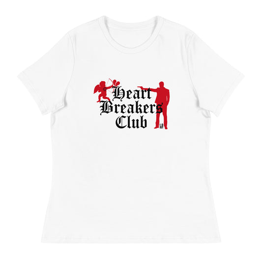 Cupid's "Heart Breakers Club" Women's Relaxed T-Shirt