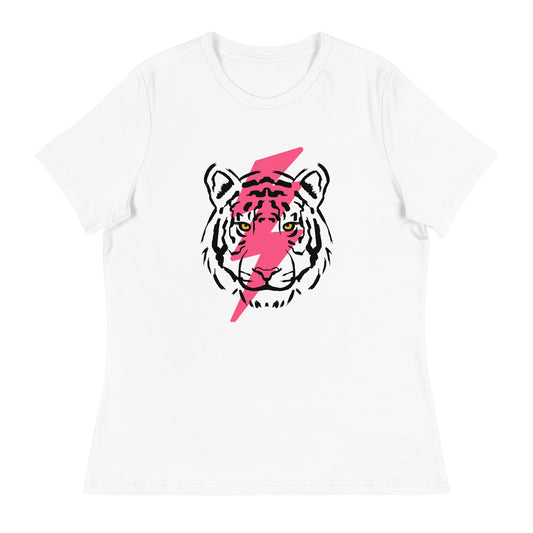 Tiger Bolt Women's Relaxed T-Shirt